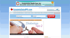 Desktop Screenshot of guiadelasaludpr.com
